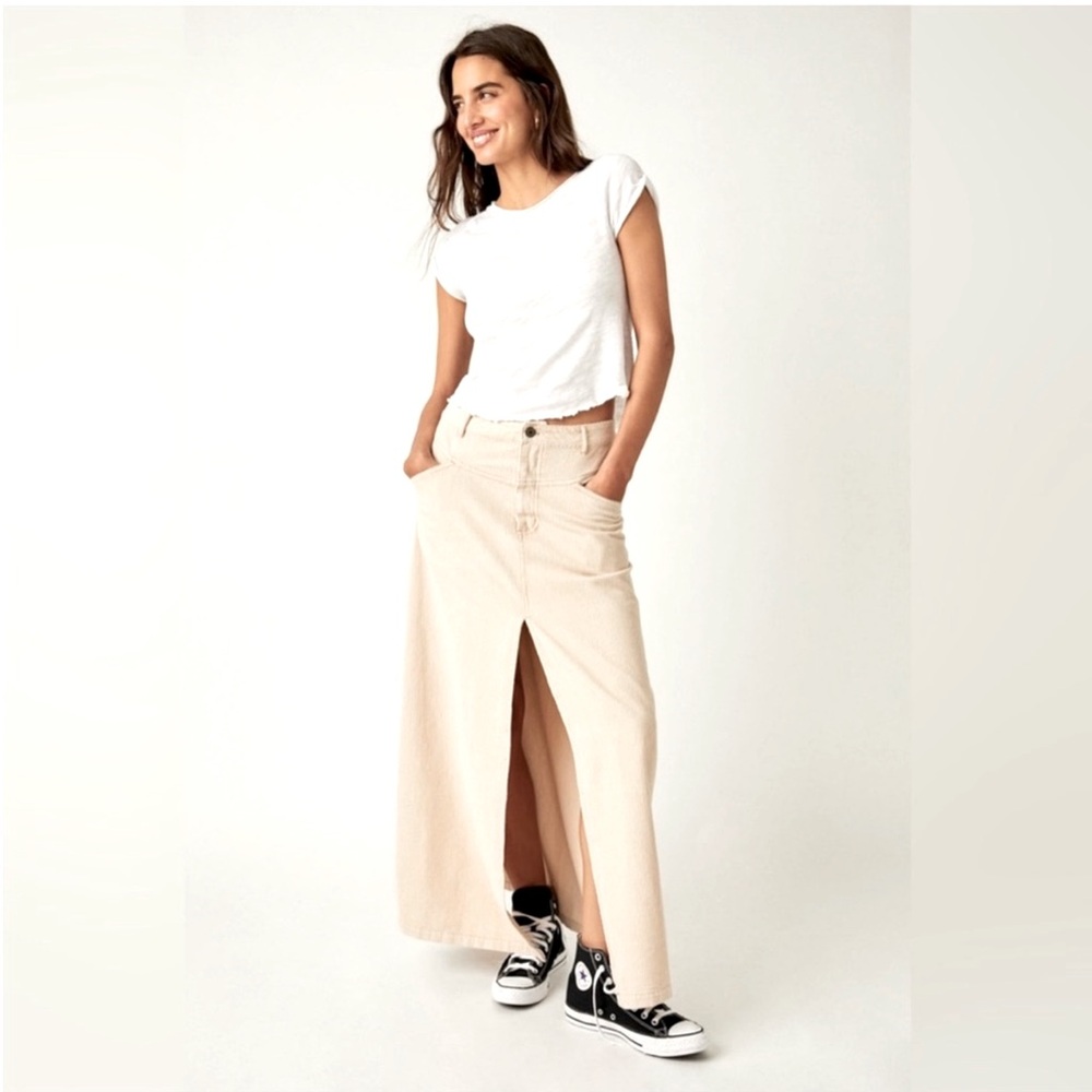 NWOT FREE PEOPLE MAXI SKIRT